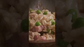 Baked Ham & Pea Risotto