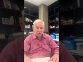 Message to President Trump