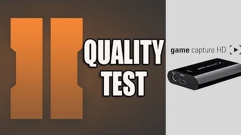 BO2 1080p Elgato Game Capture HD Quality Test (w/ color correction)
