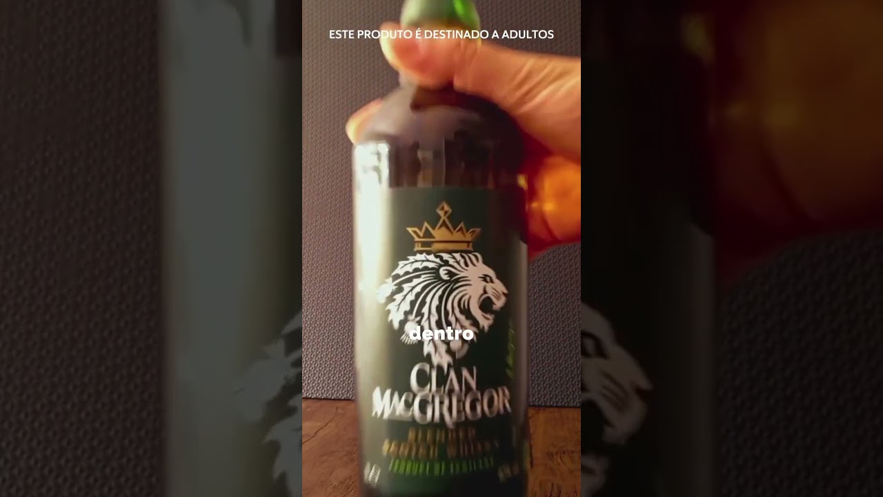 🥃 LENDÁRIO NO NOME, FORTE NO SABOR! 🥊🔥 | Whisky Clan MacGregor 750ml