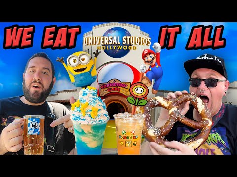 Which Popular Universal Studios Food WOW'ed Us? | 14 Viral Fan Favorites Tested