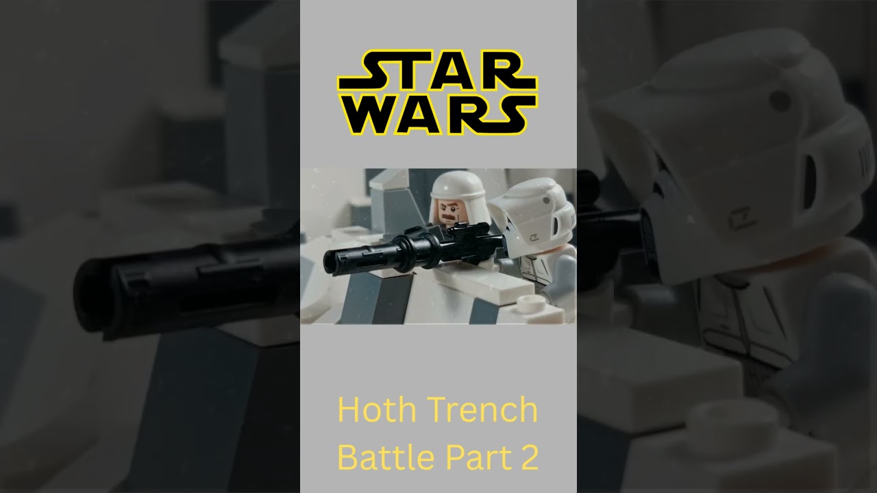 Lego Star Wars Hoth Trench Battle Part 2