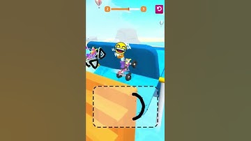 Scribble Rider 🚗 2 Level Gameplay Walkthrough | Best Android, iOS Games #shorts