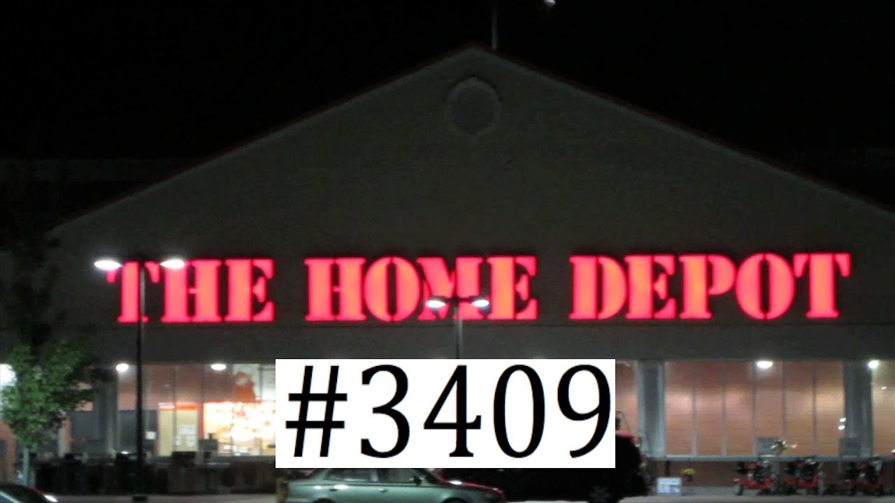 LAST DAY OF WORK AT HOME DEPOT STORE 3409 9 3 13 Day 820 Yto YouTube