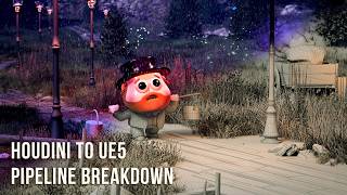 Cinematic VFX Breakdown | Houdini + Unreal Engine 5 Real-Time Pipeline