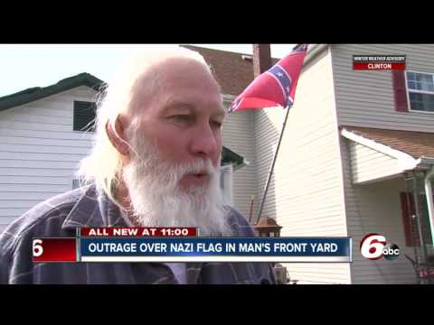 Indianapolis Man Hangs Nazi Flag In Front Yard: 'I'm A Collector'