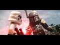 Lego the mandalorian  boba fett scene