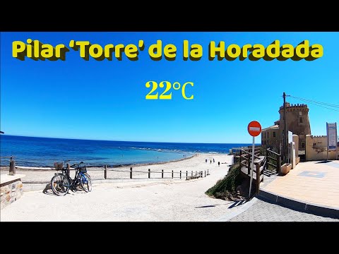 Pilar 'Torre' De La Horadada, Southern Costa Blanca, Spain. Afternoon Promenade Walking Tour 🇪🇸