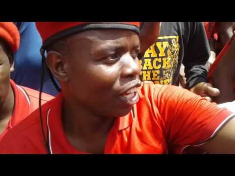 Ndlozi leading us in song