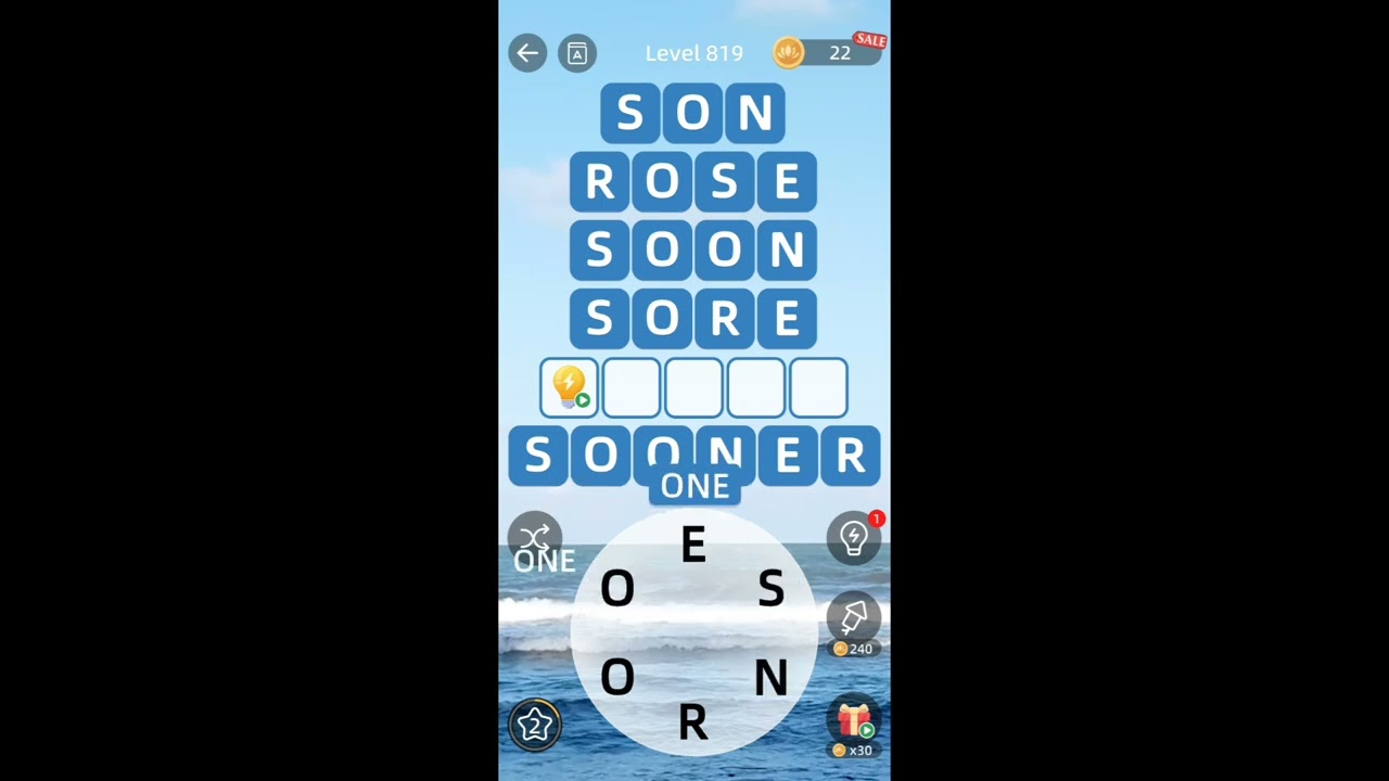 Zen Word Game |Level 819| Walkthrough & Answers! - YouTube