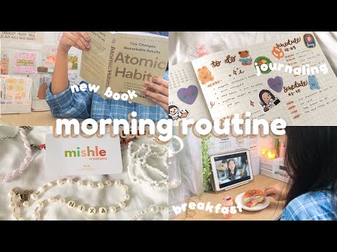 morning routine 🌤 🌿 | sembreak edition
