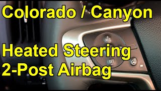 [HOW TO] Install a Heated 🔥 Steering Wheel into a 2015-2017 Colorado / Canyon (2-Post Airbag)