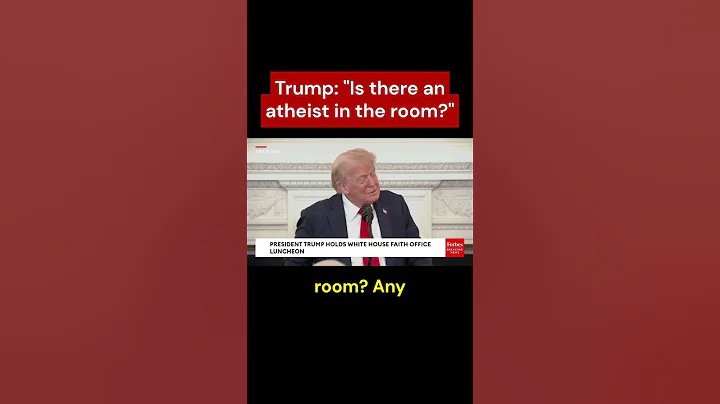 Trump: "Is there an atheist in the room?"