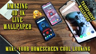 Amazing 3d live Wallpaper Application for Android Mobile | 4d Transparent Wallpaper App 2020 screenshot 3