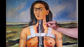 Frida Kahlo The Broken Column Oil Painting Reproduction