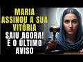 A VIRGEM MARIA AVISA： ÚLTIMO AVISO, MARIA JULGOU SEU CASO HOJE E ORDENOU： O SEU MILAGRE FOI LIBE