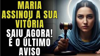 A VIRGEM MARIA AVISA： ÚLTIMO AVISO, MARIA JULGOU SEU CASO HOJE E ORDENOU： O SEU MILAGRE FOI LIBE