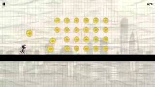 Line Runner 2 - 1413 meters on Track 1 - Easy