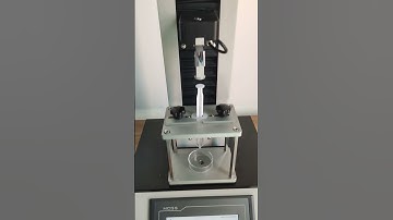 MPT-01 syringe gliding force tester full operation