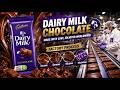 🍫How Dairy Milk Chocolate Is Made in Factory | Full Chocolate Manufacturing Process From Cocoa Farm!
