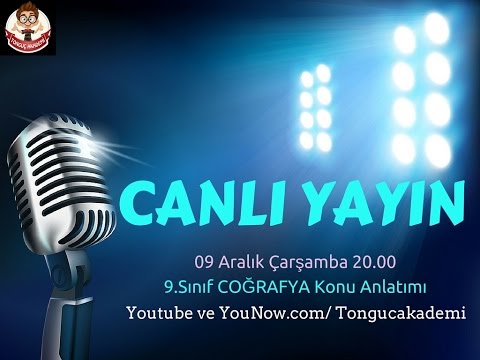 CANLI YAYIN | 9. Sınıf Coğrafya