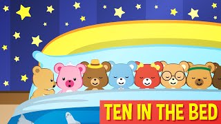 Ten In The Bed Nursery Rhymes Baby Songs Kids Songs