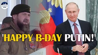 20-Thousand Chechen Armed Soldiers Emble To Honor Putins 70Th Birthday