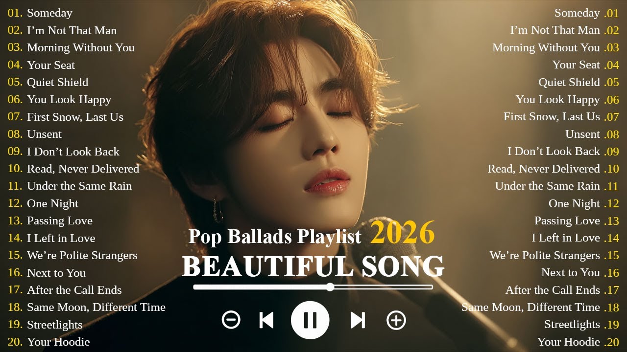 Romantic Ballads Love Songs 2026 | Easy-Listening & Emotional Ballads | K-Drama OST Vibes