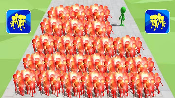 Crowd Runners Gameplay (iOS & Android) Walkthrough Part 118 (@iPlayEverything)