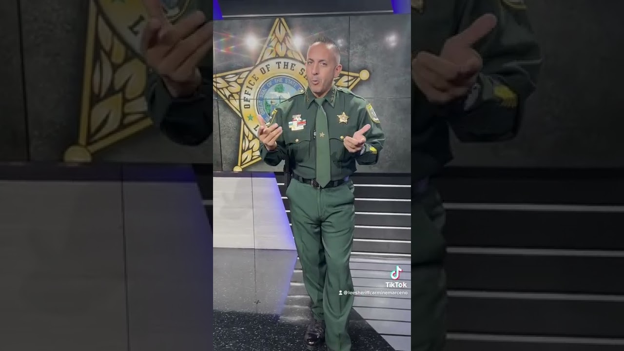 Sheriff Carmine Marceno on TikTok: Convicted felons #wildnout and end up back at the Marceno Motel