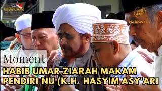 Moment Habib Umar bin Hafidz Ziarah Makam Pendiri NU (K.H. Hasyim Asy'ari) Ponpes Tebuireng, Jombang