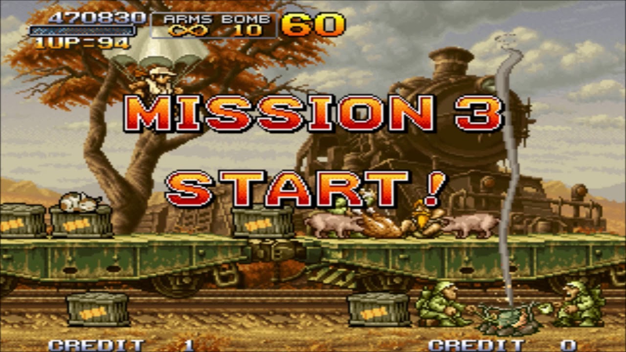 Metal Slug X (1999 SNK) Arcade Playthrough YouTube