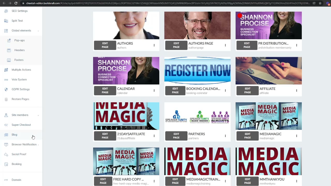 How to add blog post on Builderall