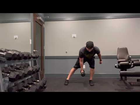 Dumbbell Lateral Lunge