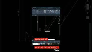 #28 Shortcut commands Autocad -DIMANGULAR #autocadtutorials #youtubeshorts #autocad