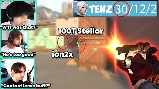 TenZ faces 100T Stellar & Youngest Rank 1 on his last Rank up game to Radiant...