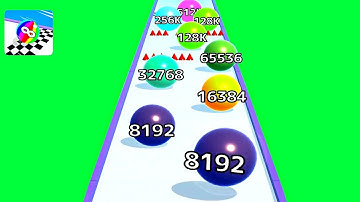 Ball Run Infinity Number ! All Levels Gameplay (125-134) android, ios
