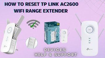 Complete guide to reset TP Link AC2600 Wifi range Extender | TP Link AC2600 Wifi Extender setup