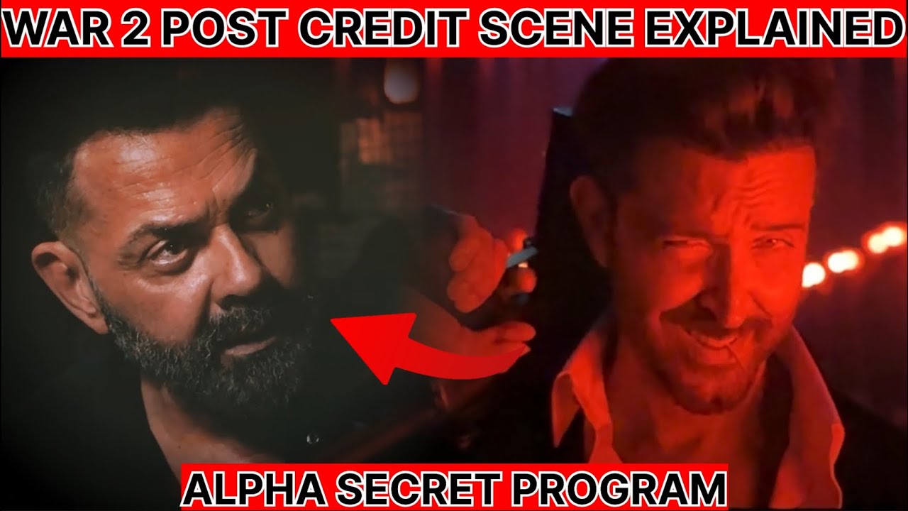 WAR 2 POST CREDIT SCENE EXPLAINED YouTube