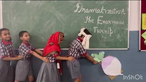 Dramatisation- The Enormous Turnip Class 3 English NCERT