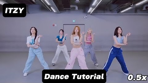(ITZY) None Of My Business - Dance Tutorial Mirrored Dance practice