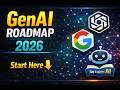 Generative AI Roadmap 2026 | Learn GenAI Step-by-Step (Beginner Guide)