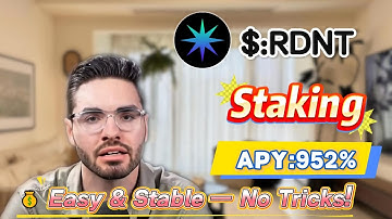 🚨 Viral Project! Staking RDNT with 900%+ APY – Earn Crypto Easily and Safely! 💥