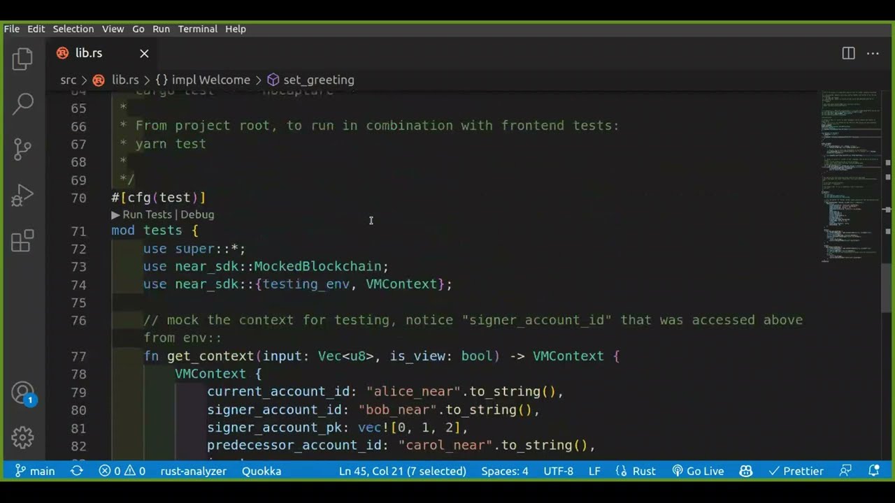 Day 6 - Smart Contract Guide: NEAR Blockchain Context (env module)