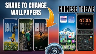 Pacchetto tematico cinese con effetto "Scuoti per cambiare gli sfondi" per Xiaomi Global screenshot 2