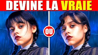 DEVINE LES VRAIS PERSONNAGES DE MERCREDI SAISON 2 😈🍿