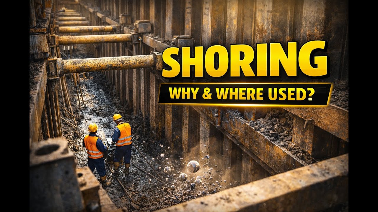 What is Shoring? | Why & Where It Is Used | Construction Essential