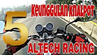 Knalpot Altech | 5 keunggulan knalpot Altech #Altechracing