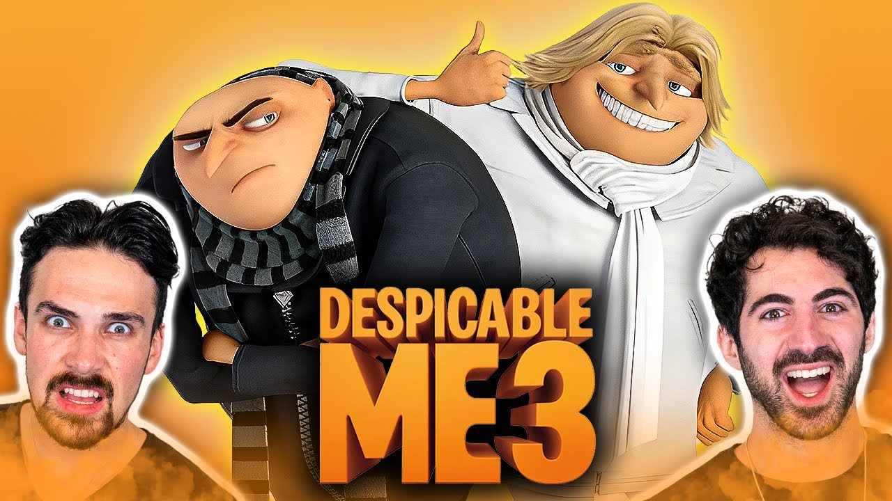 First time watching *DESPICABLE ME 3* its twice as funny!