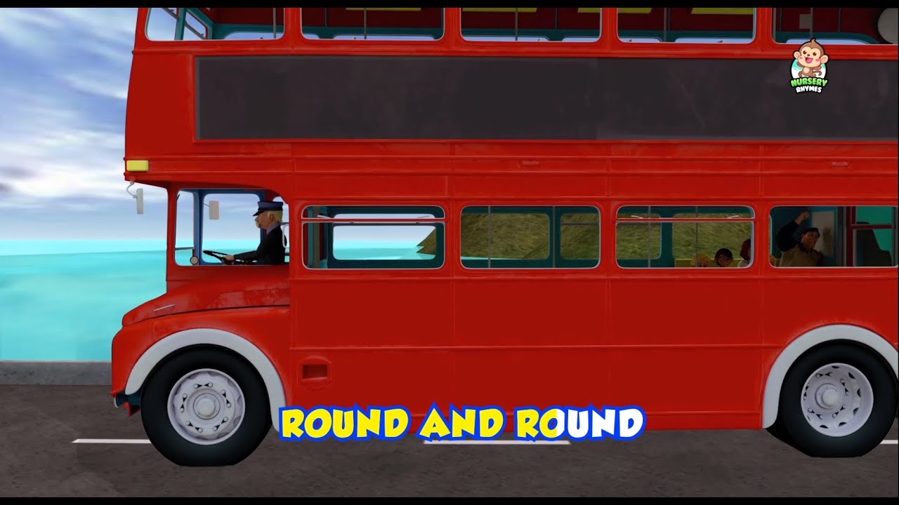 Wheels on the Bus | Nursery Rhymes & Kids Songs